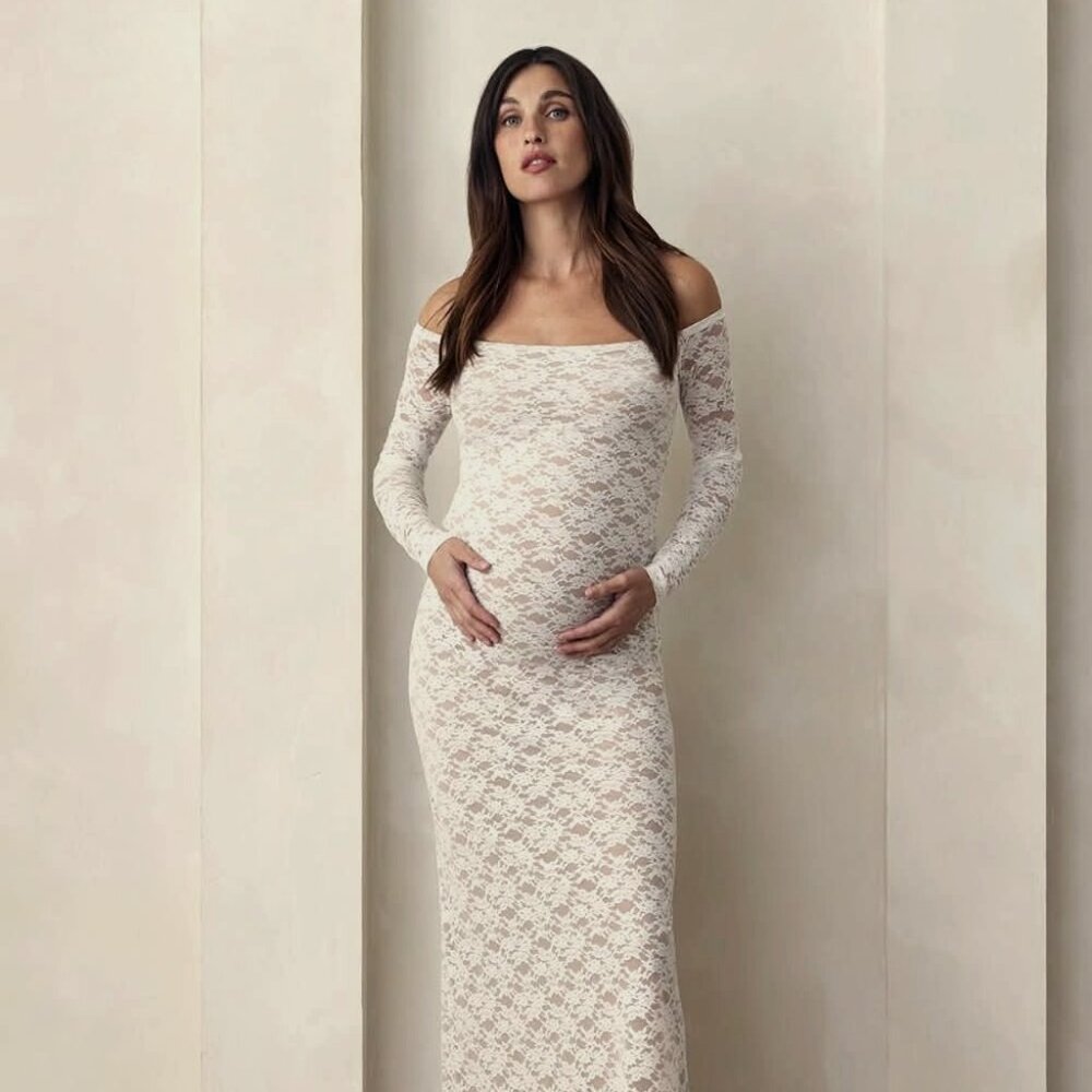 Off The Shoulder Lace Dress